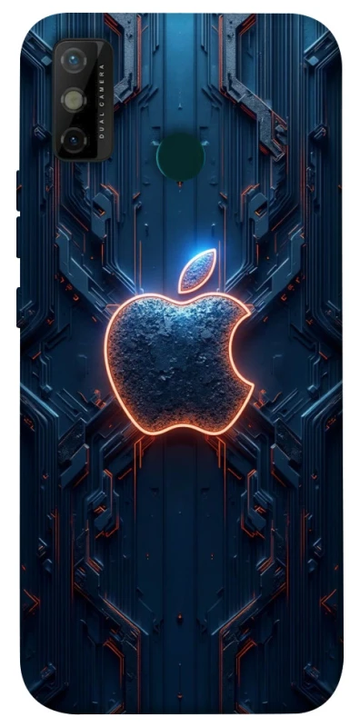 Чохол на TECNO Spark 6 Go Apple logo ver.1 фото 1 з 1