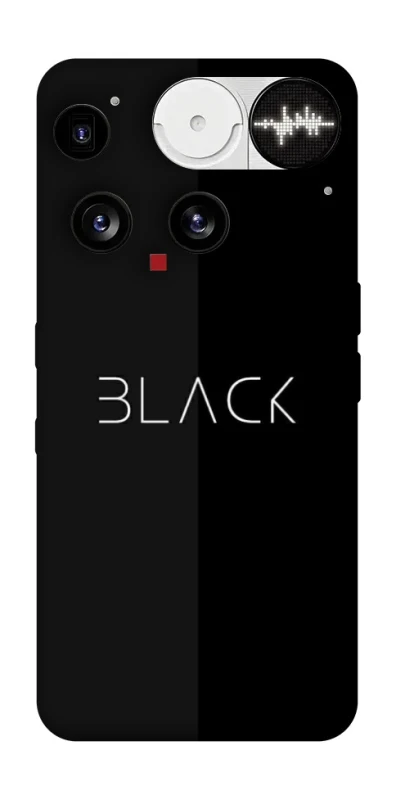 Чехол на Nothing Phone (3) Black фото 1 из 1