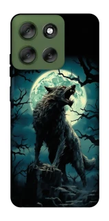 Чохол на Motorola Moto G56 5G Вовк під місяцем фото 1 з 1