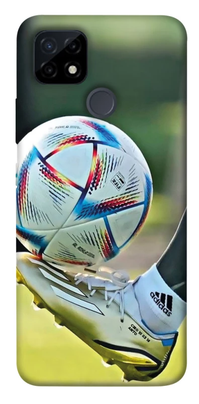 Чохол на Realme C25Y Football Ball v2 фото 1 з 1