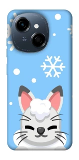 Чохол на TECNO Spark Go 1 Adopt Me Snow Kitty Smile фото 1 з 1
