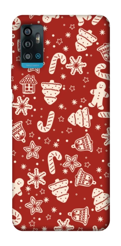 Чехол на ZTE Blade A71 Новогодний v3 фото 1 из 1