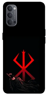 Чохол на Oppo Reno 4 Berserk Red Logo фото 1 з 1