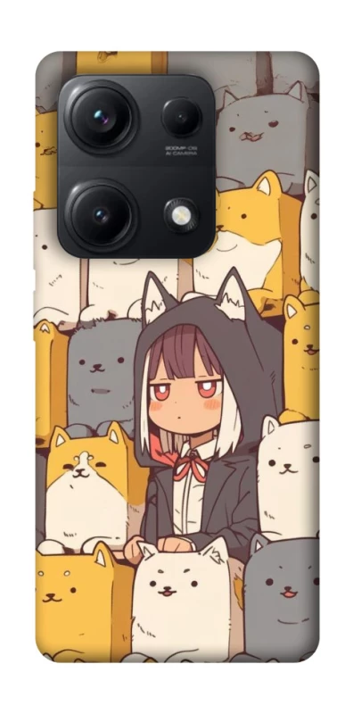 Чехол на Xiaomi Redmi Note 14S Like a cat фото 1 из 1