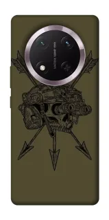 Чохол на Honor X9c Mil skull фото 1 з 1