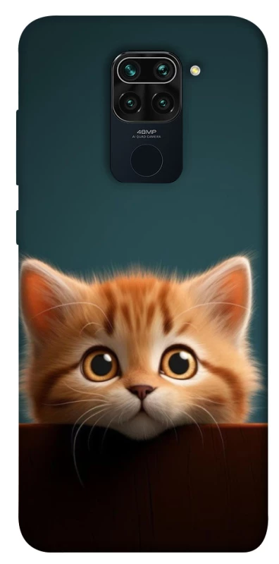 Чехол на Xiaomi Redmi Note 9 / Redmi 10X Чехол Котёнок фото 1 из 1
