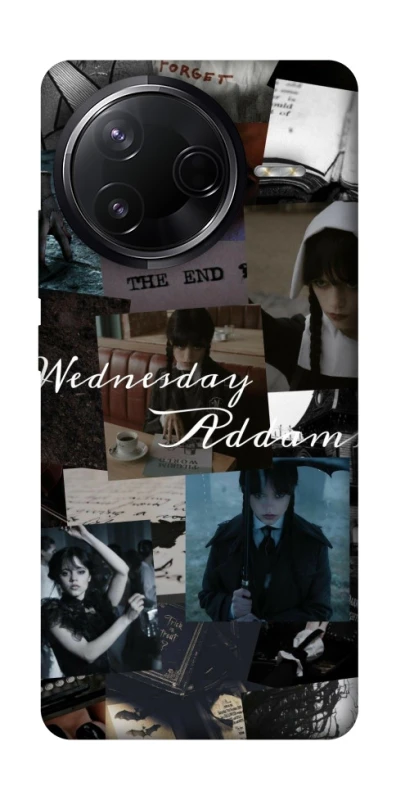 Чехол на Infinix Note 50 Pro Wednesday Collage ver.1 фото 1 из 1