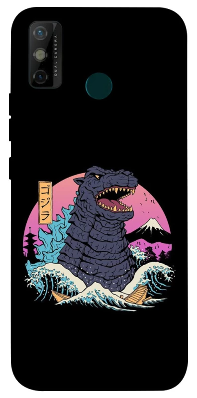 Чехол на TECNO Spark 6 Go Годзила фото 1 из 1