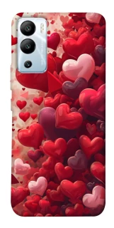 Чохол на Infinix Hot 12i Many hearts фото 1 з 1