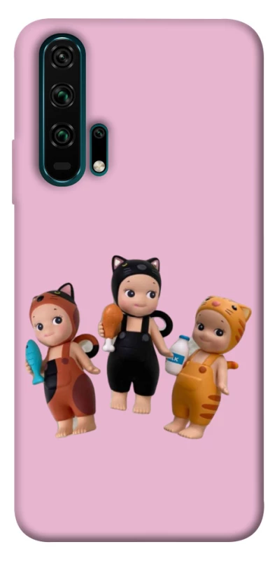 Чехол на Huawei Honor 20 Pro Cat Cafe Trio фото 1 из 1