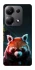 Чохол на Xiaomi Redmi Note 13 Pro 4G Cyber Red Panda фото 1 з 1