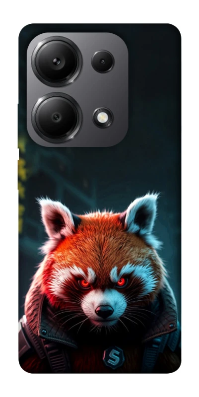 Чохол на Xiaomi Redmi Note 13 Pro 5G Cyber Red Panda фото 1 з 1