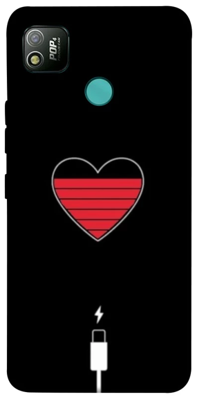 Чохол на TECNO POP 4 Charge your heart фото 1 з 1
