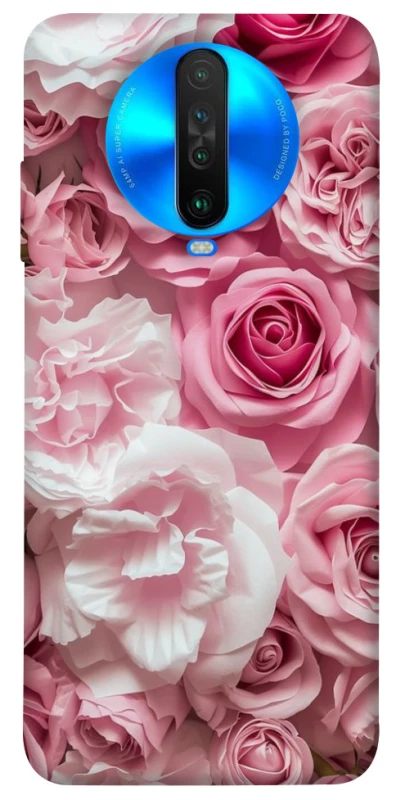 Чехол на Xiaomi Poco X2 Розовые цветы фото 1 из 1