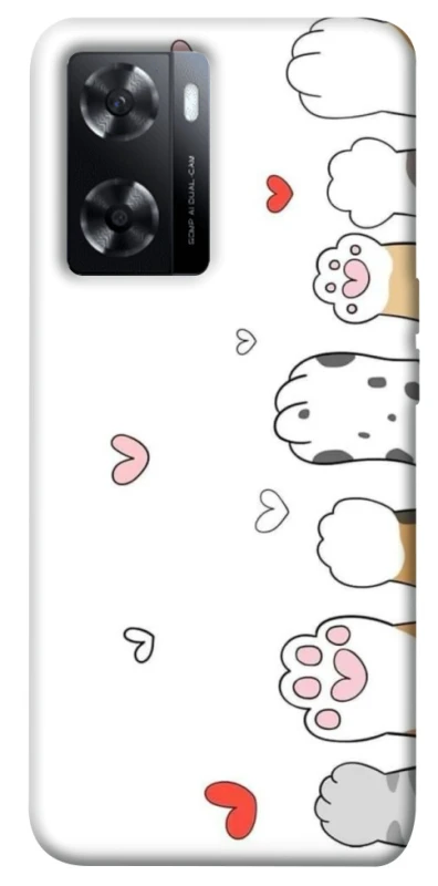 Чехол на Oppo A57s Paws фото 1 из 1
