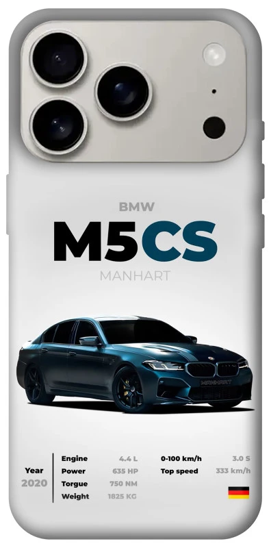 Чехол на Apple iPhone 17 Pro (6.3") BMW M5 CS фото 1 из 1
