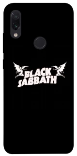 Чехол на Xiaomi Redmi Note 7 / Note 7 Pro / Note 7s Black Sabbath logo ver.2 фото 1 из 1