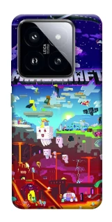 Чохол на Xiaomi 14 Pro Minecraft world фото 1 з 1