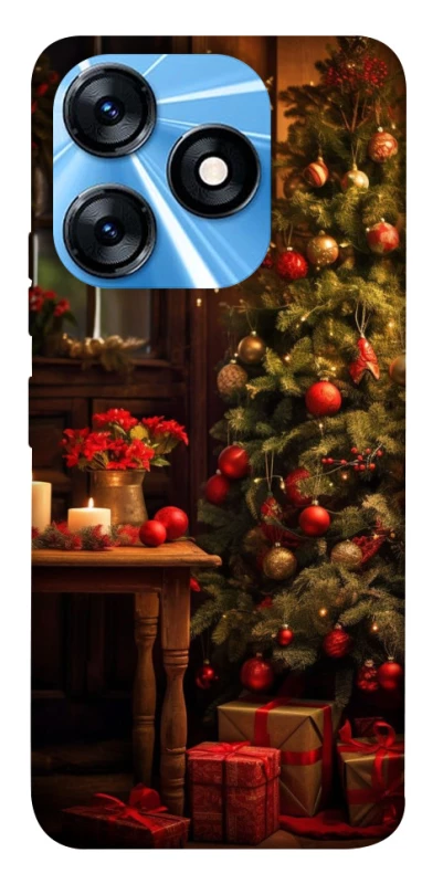 Чехол на TECNO Spark 10 Новогодний v47 фото 1 из 1