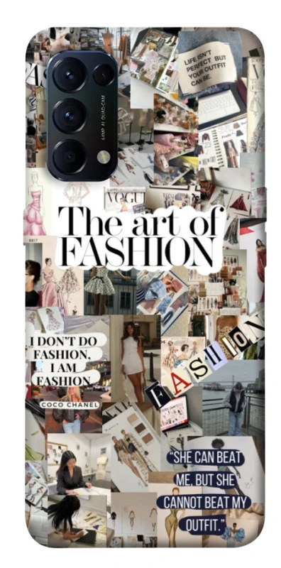 Чохол на Oppo Reno 5 4G Fashion collage ver.12 фото 1 з 1