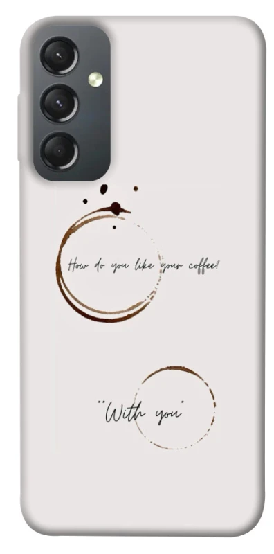 Чохол на Samsung Galaxy A24 4G Coffee with you фото 1 з 1