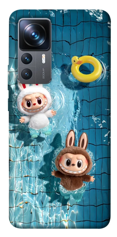 Чохол на Xiaomi 12T / 12T Pro Labubu in the pool фото 1 з 1
