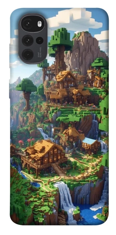 Чохол на Motorola Moto G22 Minecraft universe фото 1 з 1