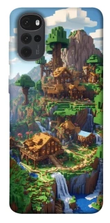 Чехол на Motorola Moto G22 Minecraft universe фото 1 из 1