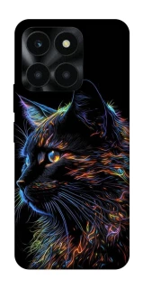 Чохол на Huawei Honor X6a Чорний кіт фото 1 з 1