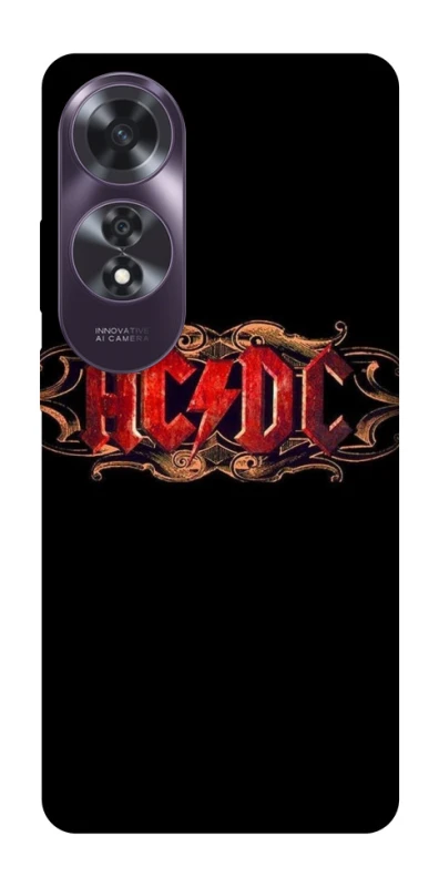 Чехол на Oppo A60 AC/DC фото 1 из 1