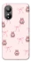 Чохол на ZTE Blade L220 Pink bows and Labubus фото 1 з 1