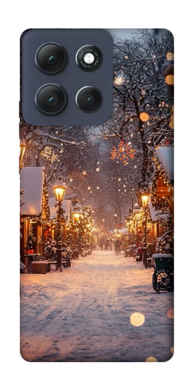 Чохол на Motorola Moto G86 Power Новорічний v50 фото 1 з 1