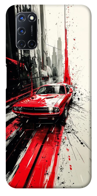 Чехол на Oppo A52 / A72 / A92 Painted Mustang фото 1 из 1
