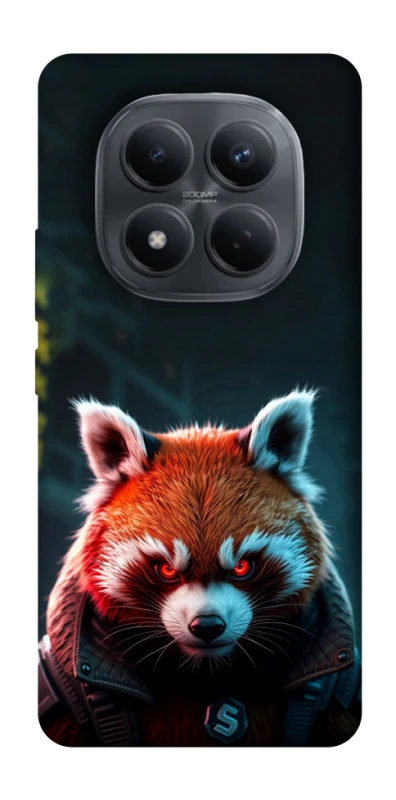 Чохол на Xiaomi Redmi Note 15 Pro 4G Cyber Red Panda фото 1 з 1