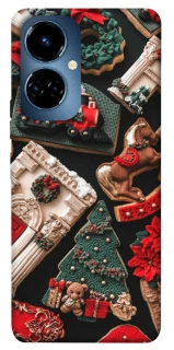 Чехол на TECNO Camon 19 Новогодний v20 фото 1 из 1