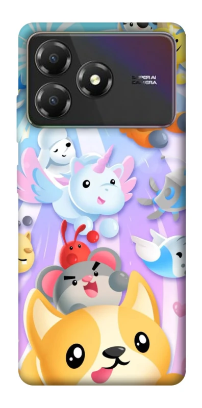 Чехол на ZTE Blade A36 Adopt Me Rainbow Pet Parade фото 1 из 1