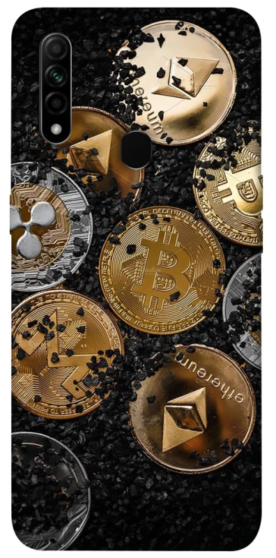 Чехол на Oppo A31 Many coins v2 фото 1 из 1