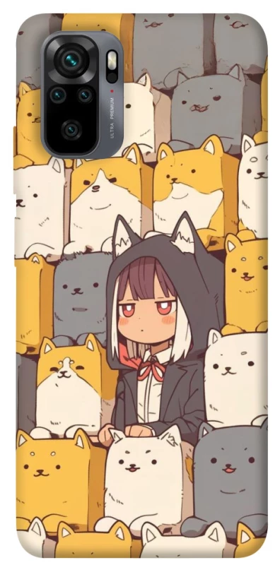Чехол на Xiaomi Redmi Note 10 / Note 10s Like a cat фото 1 из 1