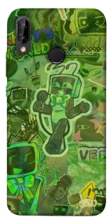 Чохол на Huawei P20 Lite Dandysworld tv green theme фото 1 Чохол на Huawei P20 Lite Dandysworld tv green theme фото 1 з 1