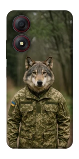 Чехол на ZTE Blade A34 4G Волк защитник фото 1 из 1