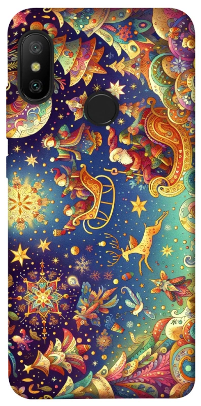 Чохол на Xiaomi Mi A2 Lite / Xiaomi Redmi 6 Pro Christmas spirit ver.10 фото 1 з 1