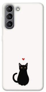 Чохол на Samsung Galaxy S21 cat in love фото 1 Чохол на Samsung Galaxy S21 cat in love фото 1 з 1