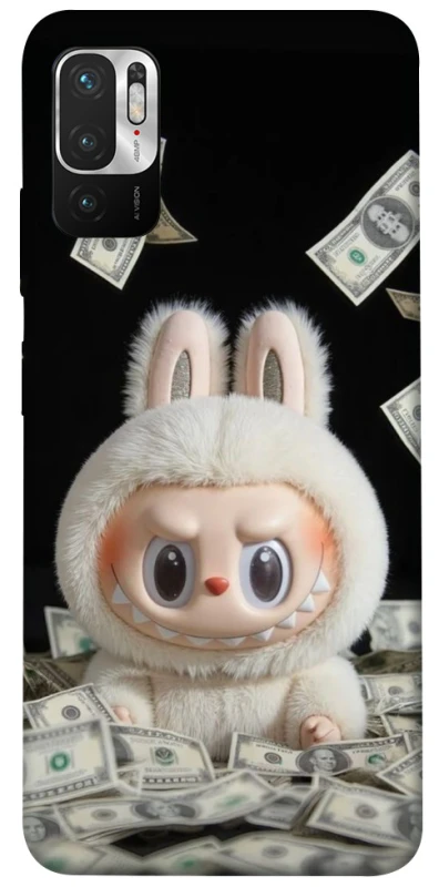 Чохол на Xiaomi Redmi Note 10 5G Dollar Labubu фото 1 з 1