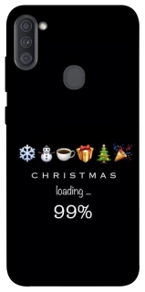 Чехол на Samsung Galaxy A11 Christmas Loading фото 1 из 1