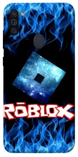Чехол на Samsung Galaxy M11 Roblox Galaxy Flame Logo фото 1 из 1