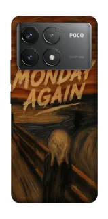 Чехол на Xiaomi Poco F6 Pro Monday Again фото 1 из 1