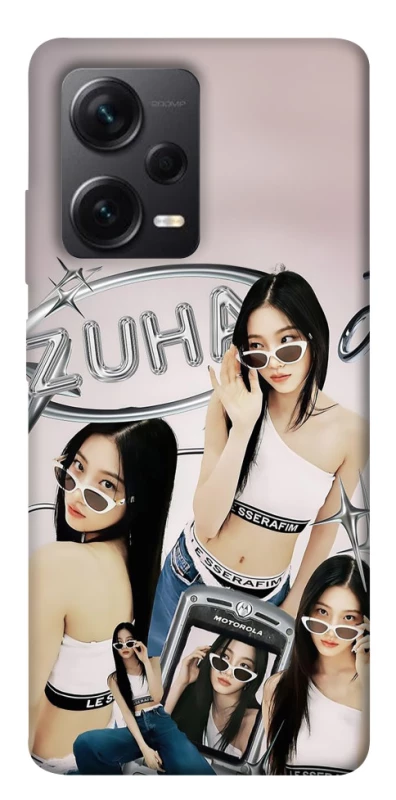 Чехол на Xiaomi Redmi Note 12 Pro+ 5G Kazuha v2 - LE SSERAFIM фото 1 из 1