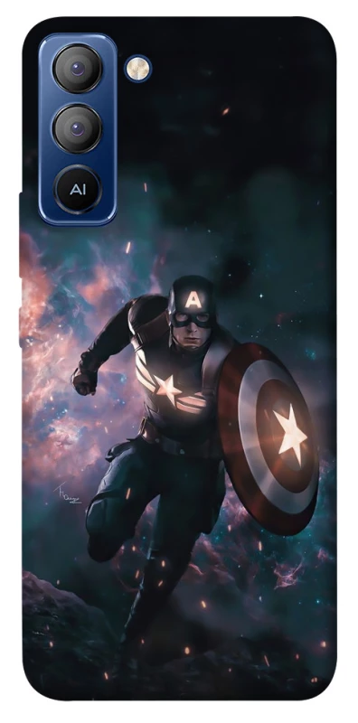 Чохол на TECNO Pop 5 LTE Captain America фото 1 з 1