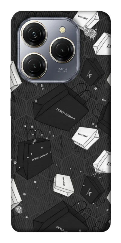Чехол на TECNO Spark 20 Pro Fashion collage ver.3 фото 1 из 1