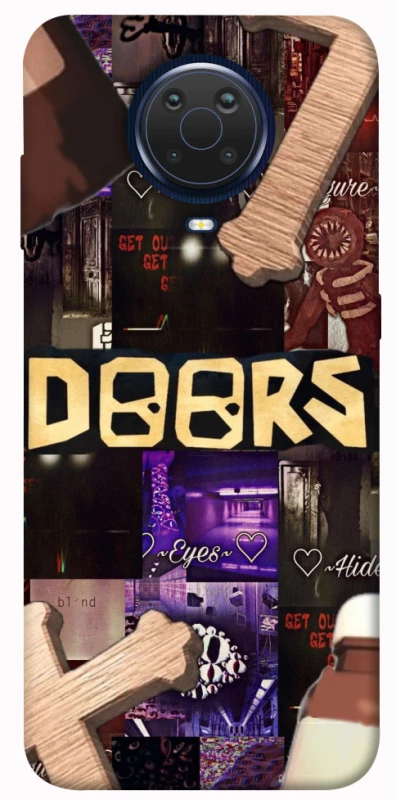 Чохол на Nokia G20 / G10 / 6.3 Roblox doors dark mode фото 1 з 1